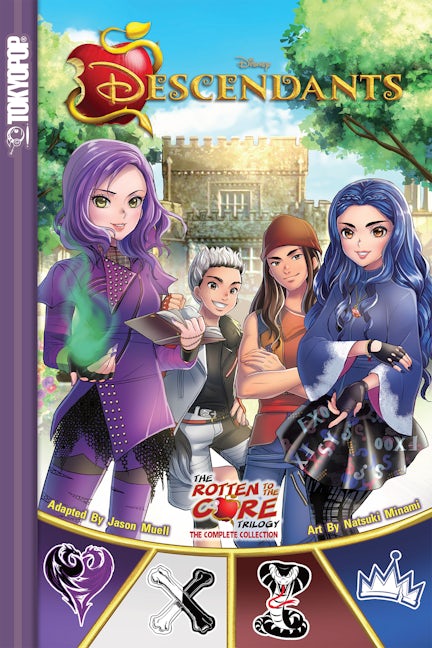 Cover image for Disney Manga: Descendants - The Rotten to the Core Trilogy (The Complete Collection), isbn: 9781427857217