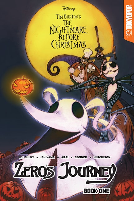 Cover image for Disney Manga: Tim Burton's The Nightmare Before Christmas - Zero's Journey, Book 1, isbn: 9781427858979