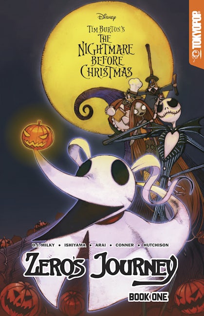 Cover image for Disney Manga: Tim Burton's The Nightmare Before Christmas - Zero's Journey, Book 1, isbn: 9781427858986
