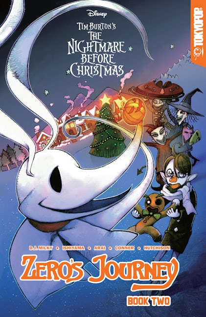 Cover image for Disney Manga: Tim Burton's The Nightmare Before Christmas - Zero's Journey, Book 2, isbn: 9781427859020