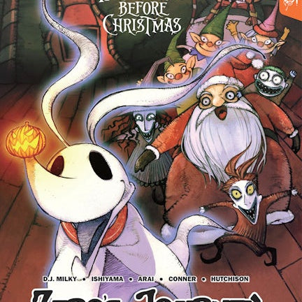 Cover image for Disney Manga: Tim Burton's The Nightmare Before Christmas - Zero's Journey, Book 3, isbn: 9781427859051