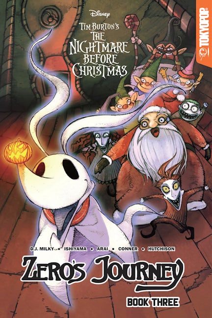 Cover image for Disney Manga: Tim Burton's The Nightmare Before Christmas - Zero's Journey, Book 3, isbn: 9781427859051