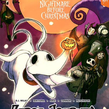 Cover image for Disney Manga: Tim Burton's The Nightmare Before Christmas - Zero's Journey, Book 4, isbn: 9781427859099