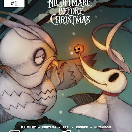 Cover image for Disney Manga: Tim Burton's The Nightmare Before Christmas - Zero's Journey, Issue #01, isbn: 9781427860415