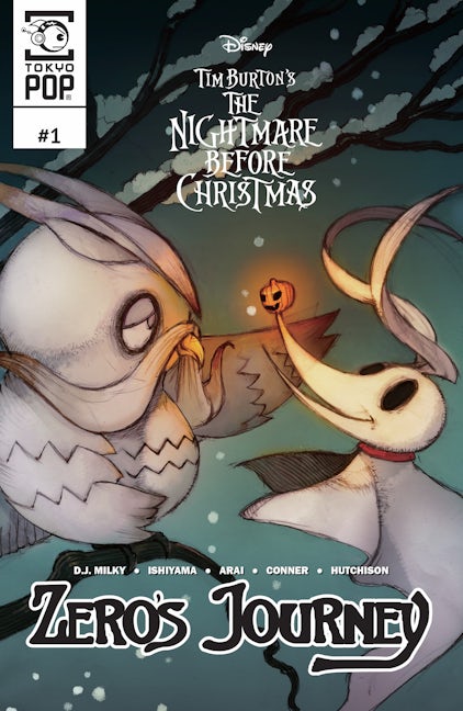 Cover image for Disney Manga: Tim Burton's The Nightmare Before Christmas - Zero's Journey, Issue #01, isbn: 9781427860415