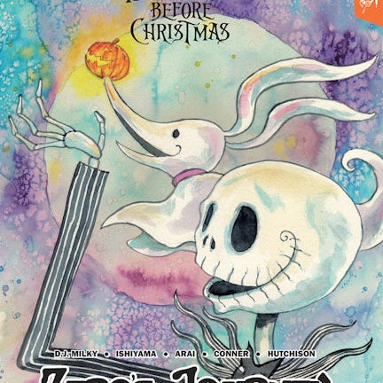 Cover image for Disney Manga: Tim Burton's The Nightmare Before Christmas - Zero's Journey, Book 3 (Variant), isbn: 9781427861641
