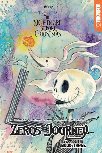 Cover image for Disney Manga: Tim Burton's The Nightmare Before Christmas - Zero's Journey, Book 3 (Variant), isbn: 9781427861641