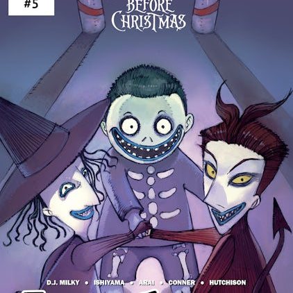 Cover image for Disney Manga: Tim Burton's The Nightmare Before Christmas - Zero's Journey Issue #05, isbn: 9781427861658