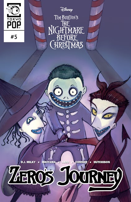 Cover image for Disney Manga: Tim Burton's The Nightmare Before Christmas - Zero's Journey Issue #05, isbn: 9781427861658