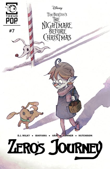 Cover image for Disney Manga: Tim Burton's The Nightmare Before Christmas - Zero's Journey, Issue #07, isbn: 9781427861689
