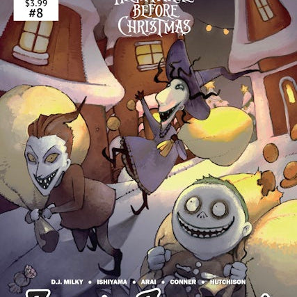 Cover image for Disney Manga: Tim Burton's The Nightmare Before Christmas - Zero's Journey, Issue #08, isbn: 9781427862136