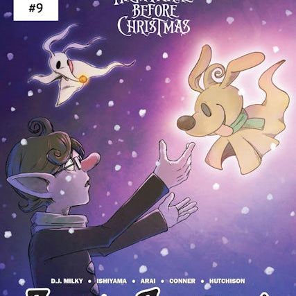 Cover image for Disney Manga: Tim Burton's The Nightmare Before Christmas - Zero's Journey, Issue #09, isbn: 9781427862228