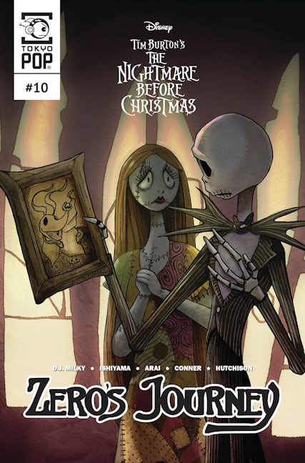 Cover image for Disney Manga: Tim Burton's The Nightmare Before Christmas - Zero's Journey, Issue #10, isbn: 9781427862242