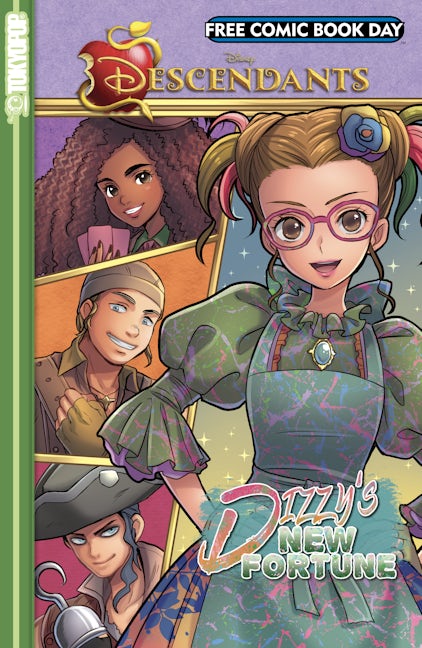 Cover image for FCBD 2019 - Disney Manga: Descendants - Dizzy’s New Fortune, isbn: 9781427862310