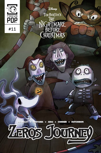 Cover image for Disney Manga: Tim Burton's The Nightmare Before Christmas - Zero's Journey, Issue #11, isbn: 9781427862341