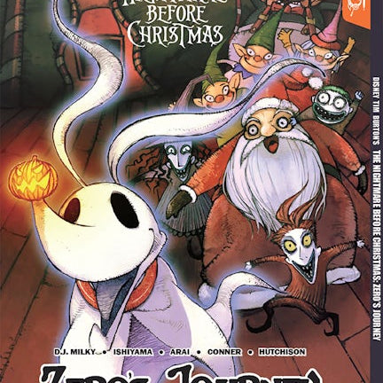 Cover image for Disney Manga: Tim Burton's The Nightmare Before Christmas - Zero's Journey, Book 3, isbn: 9781427863508
