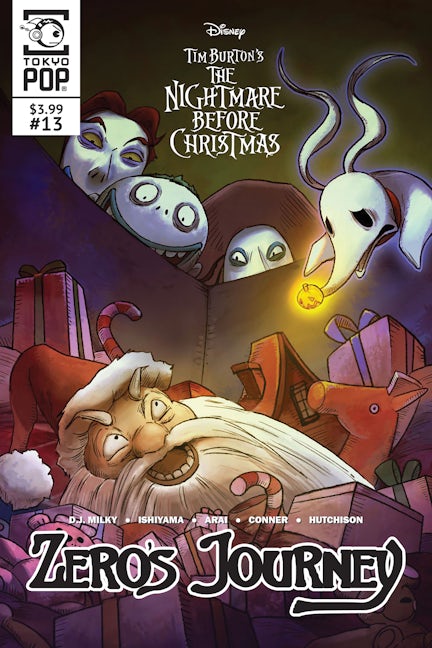 Cover image for Disney Manga: Tim Burton's The Nightmare Before Christmas - Zero's Journey, Issue #13, isbn: 9781427863560