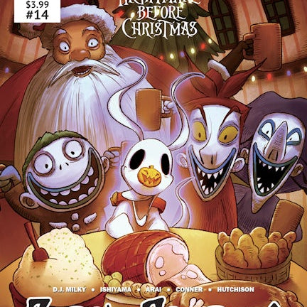 Cover image for Disney Manga: Tim Burton's The Nightmare Before Christmas - Zero's Journey, Issue #14, isbn: 9781427863591