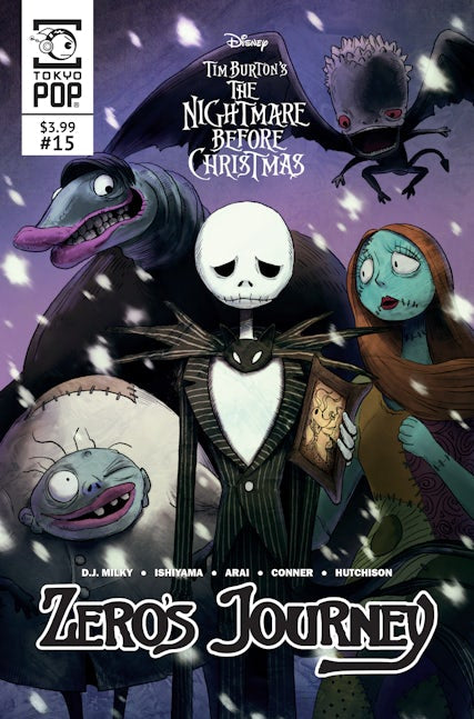 Cover image for Disney Manga: Tim Burton's The Nightmare Before Christmas - Zero's Journey, Issue #15, isbn: 9781427863669