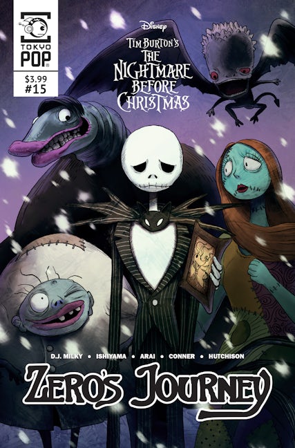 Cover image for Disney Manga: Tim Burton's The Nightmare Before Christmas - Zero's Journey, Issue #15, isbn: 9781427863669