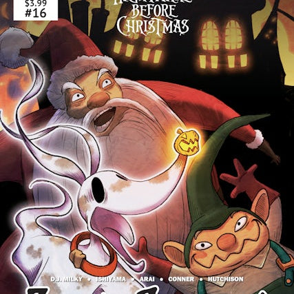Cover image for Disney Manga: Tim Burton's The Nightmare Before Christmas - Zero's Journey, Issue #16, isbn: 9781427863935