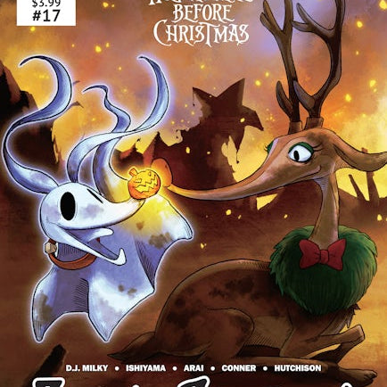 Cover image for Disney Manga: Tim Burton's The Nightmare Before Christmas - Zero's Journey, Issue #17, isbn: 9781427863942