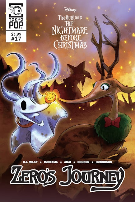 Cover image for Disney Manga: Tim Burton's The Nightmare Before Christmas - Zero's Journey, Issue #17, isbn: 9781427863942