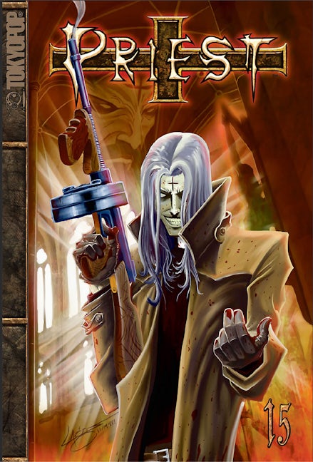 Cover image for Priest manga volume 15, isbn: 9781427865335