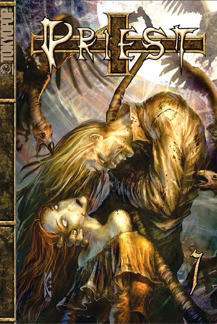 Cover image for Priest manga volume 7, isbn: 9781427865403