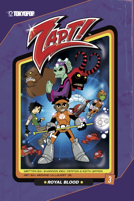 Cover image for Zapt!, Volume 3: Royal Blood, isbn: 9781427866608