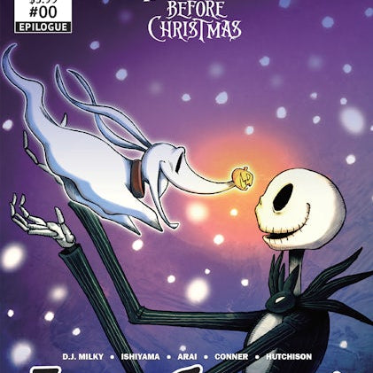 Cover image for Disney Manga: Tim Burton's The Nightmare Before Christmas - Zero's Journey, Issue #00 (Epilogue), isbn: 9781427867445