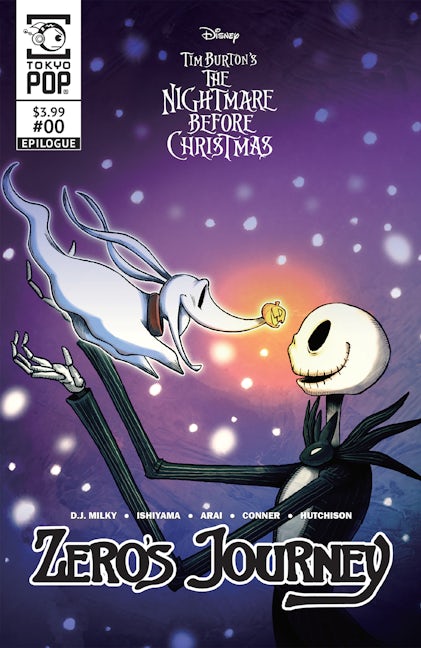 Cover image for Disney Manga: Tim Burton's The Nightmare Before Christmas - Zero's Journey, Issue #00 (Epilogue), isbn: 9781427867445