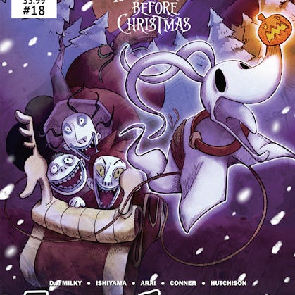Cover image for Disney Manga: Tim Burton's The Nightmare Before Christmas - Zero's Journey, Issue #18, isbn: 9781427867476