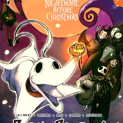 Cover image for Disney Manga: Tim Burton's The Nightmare Before Christmas - Zero's Journey, Book 4, isbn: 9781427867834