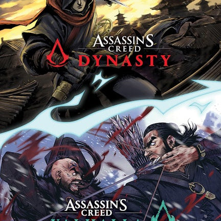 Cover image for FCBD 2021 - Assassin's Creed Dynasty & Valhalla: Blood Brothers, isbn: 9781427870209
