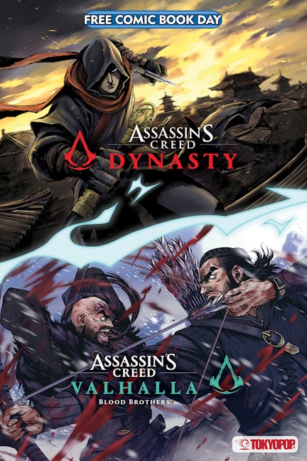 Cover image for FCBD 2021 - Assassin's Creed Dynasty & Valhalla: Blood Brothers, isbn: 9781427870209