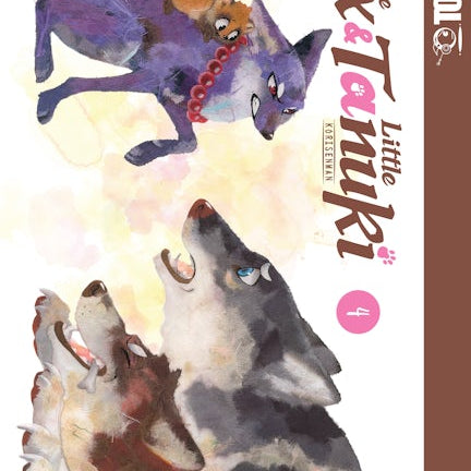 Cover image for The Fox & Little Tanuki, Volume 4, isbn: 9781427870414