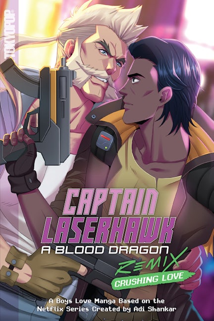 Cover image for Captain Laserhawk: A Blood Dragon Remix - Crushing Love, isbn: 9781427874047