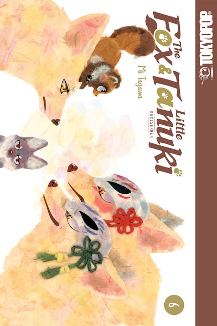 Cover image for The Fox & Little Tanuki, Volume 6, isbn: 9781427875037