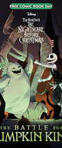 Cover image for Disney Manga: Tim Burton's The Nightmare Before Christmas - The Battle for Pumpkin King (FCBD 2023), isbn: 9781427875150
