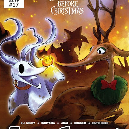 Cover image for Disney Manga: Tim Burton's The Nightmare Before Christmas - Zero's Journey, Issue #17, isbn: 9781427876614