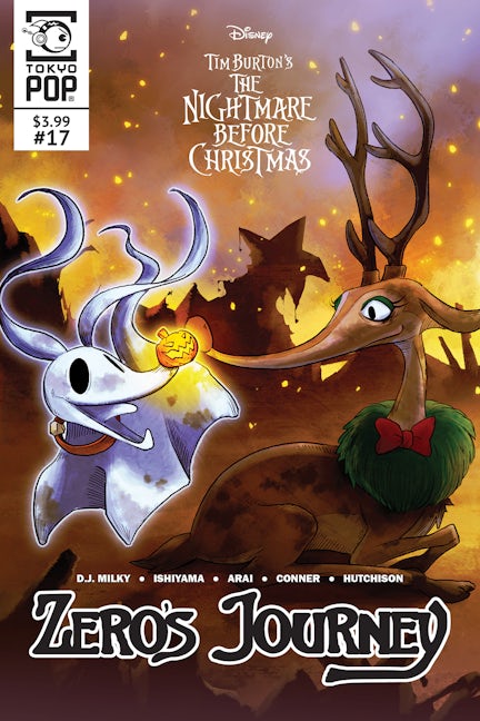 Cover image for Disney Manga: Tim Burton's The Nightmare Before Christmas - Zero's Journey, Issue #17, isbn: 9781427876614