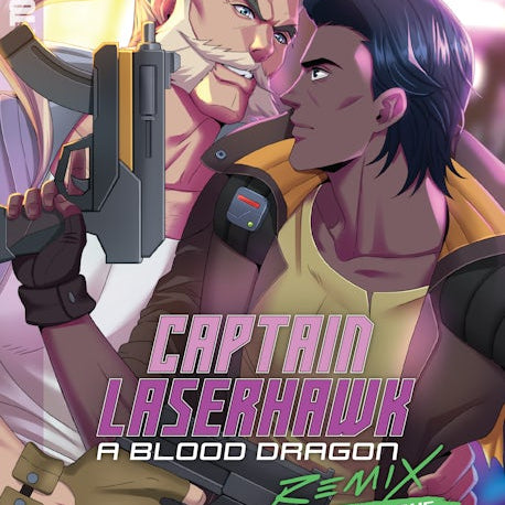 Cover image for Captain Laserhawk: A Blood Dragon Remix - Crushing Love, isbn: 9781427876683