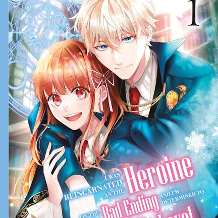 Cover image for I Was Reincarnated as the Heroine on the Verge of a Bad Ending, and I'm Determined to Fall in Love!, Volume 1, isbn: 9781427879158