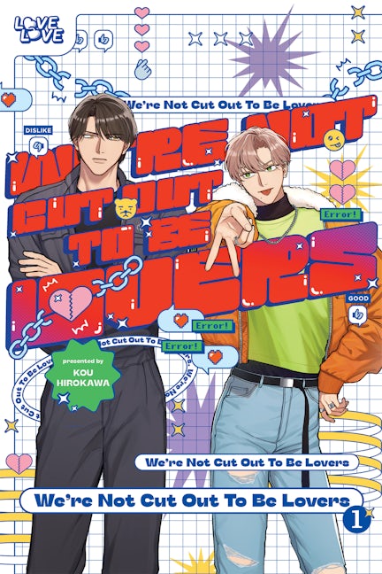 Cover image for We're Not Cut Out to Be Lovers, Volume 1, isbn: 9781427881281
