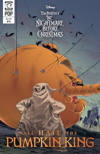 Cover image for Disney Tim Burton's The Nightmare Before Christmas: All Hail the Pumpkin King, Issue #4, isbn: 9781427881458