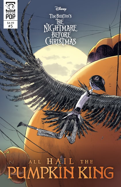 Cover image for Disney Tim Burton's The Nightmare Before Christmas: All Hail the Pumpkin King, Issue #5, isbn: 9781427881465