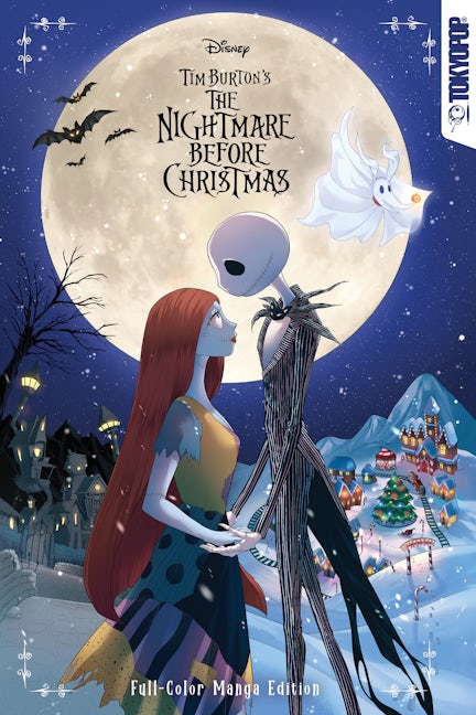 Disney Tim Burton's The Nightmare Before Christmas (Full-Color Manga Edition Hardcover)