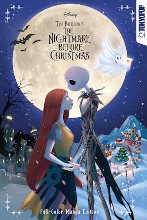 Disney Tim Burton's The Nightmare Before Christmas Full-Color Manga Edition HARDCOVER