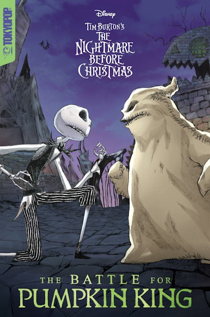Cover image for Disney Manga: Tim Burton's The Nightmare Before Christmas - The Battle for Pumpkin King (Hardcover), isbn: 9781427884282